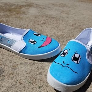 Custom Squirtle shoes